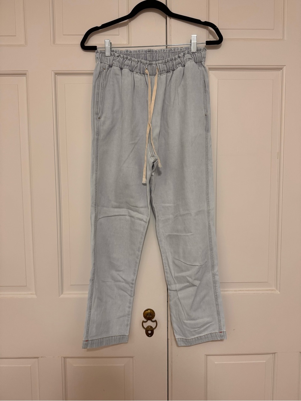 XiRENA Light Gray Elastic-Waist size S